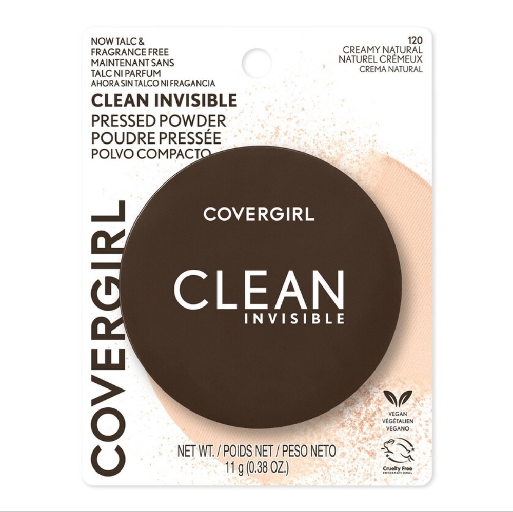 ⭐4/$15 Covergirl Clean Invisible Pressed Powder Creamy Natural